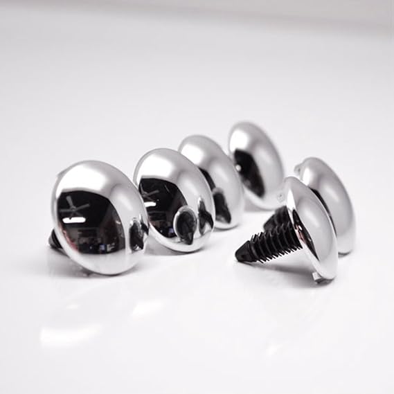 C7 Corvette Stingray Hood Liner Fastener Set 6 Pc. - Chrome