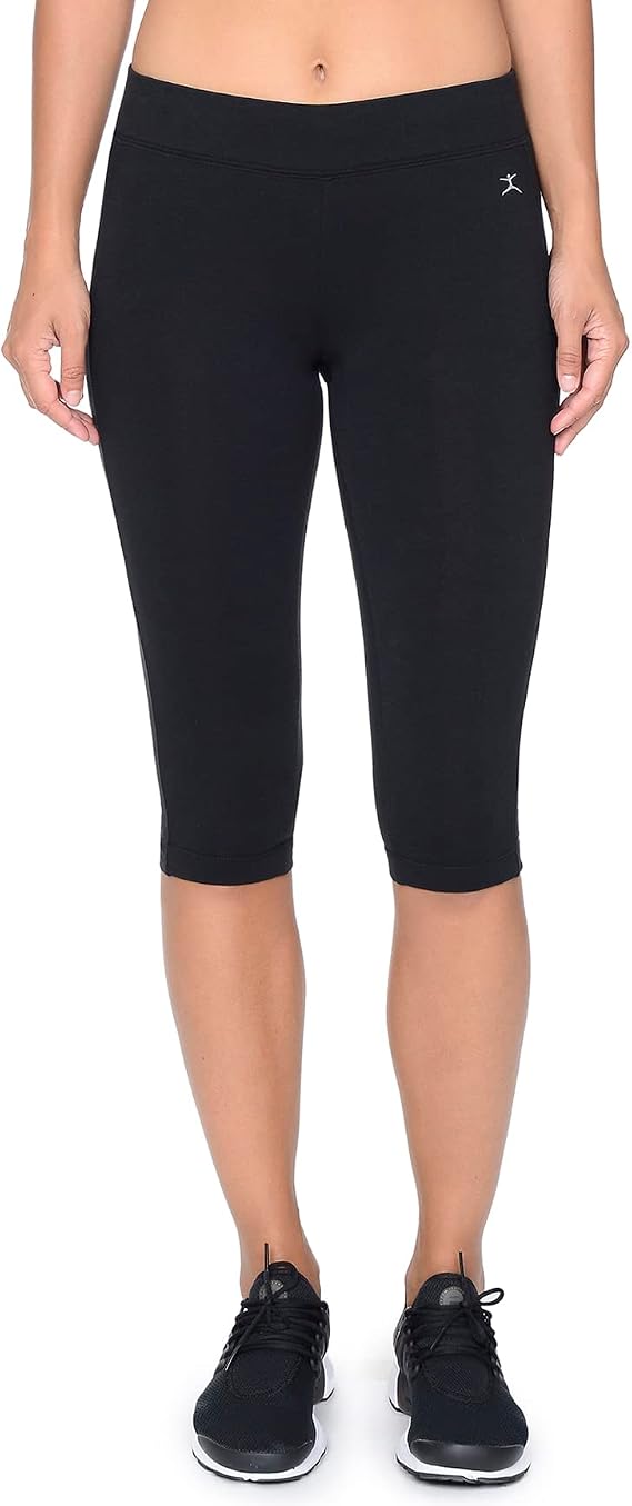 Danskin Women's Essential Capri Athletic Leggings