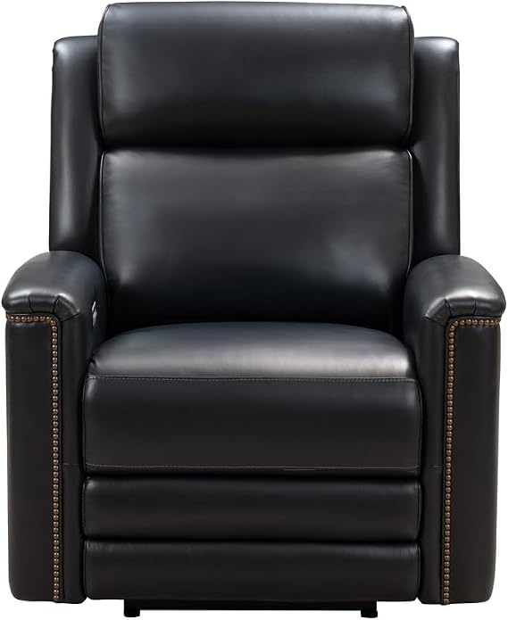 BarcaLounger Tomas Power Recliner-Midnight Blue