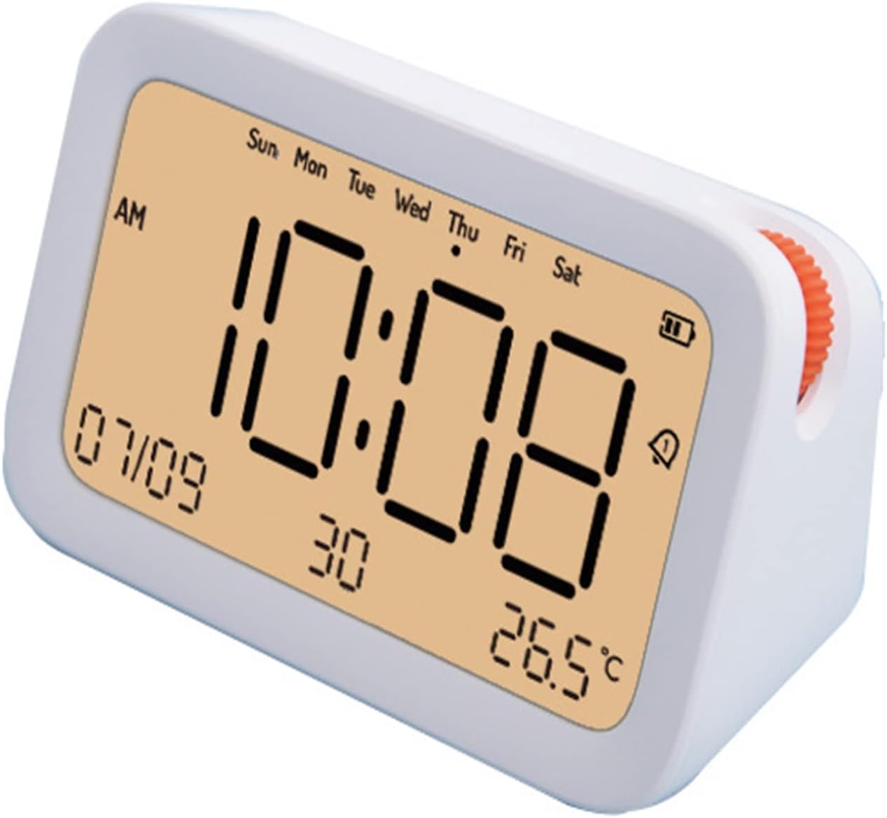 Creative Alarm Clock Multifunction Smart Bluetooth Chronograph Watch Mini Charging Digital Electronic Belt Temperature Date One Button Control
