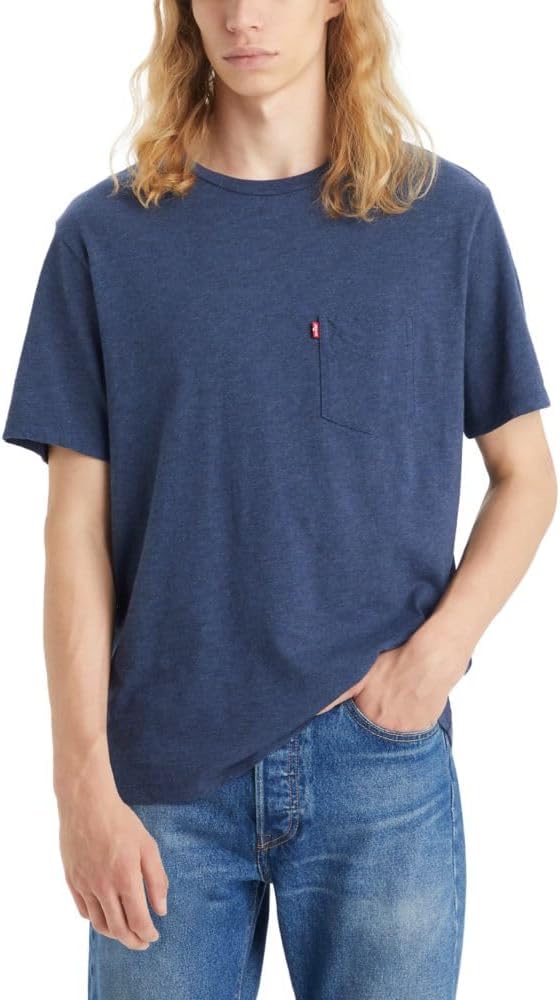 Levi's Men's Short Sleeve Classic Pocket Tee (Available in Big)