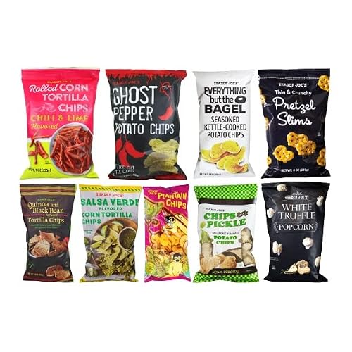 Trader Joes Chips And Snack - All Flavors Everything But The Bagel - 7 Oz, 1 Pack