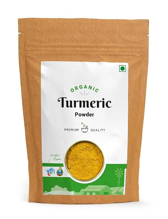 Generic Organic Lakadong Turmeric From the West Jaintia Hills of Meghalaya - 100% Organic Chemical-free Turmeric Powder - World's Finest Turmeric/Haldi - 100g