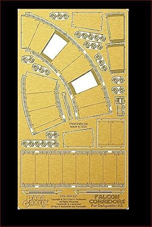 Corridors Photoetch for the DeAgostini Millennium Falcon Subscription Kit - PGX197 by Paragrafix