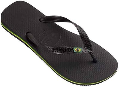 Havaianas - Origine II, Bequeme, leichte und vielseitig einsetzbare Espadrilles, zeitloses Design, naturliche Passform, Unisex-Erwachsene, Black, 5.56 UK