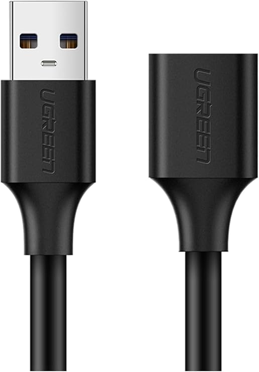 Ugreen USB 2.0 Uzatma Kablosu Siyah 5 Metre
