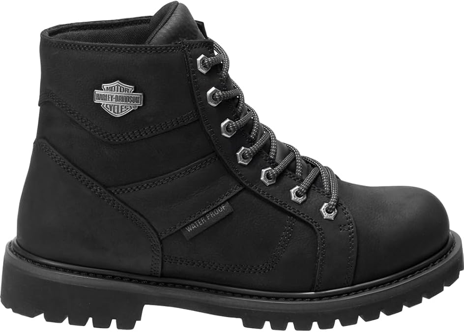 Harley-Davidson FOOTWEAR Mens Lagarto Waterproof Composite Toe Work/Duty