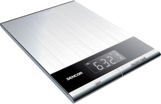 SENCOR 40016221 SKS 5305 Stainless Steel Kitchen Scales
