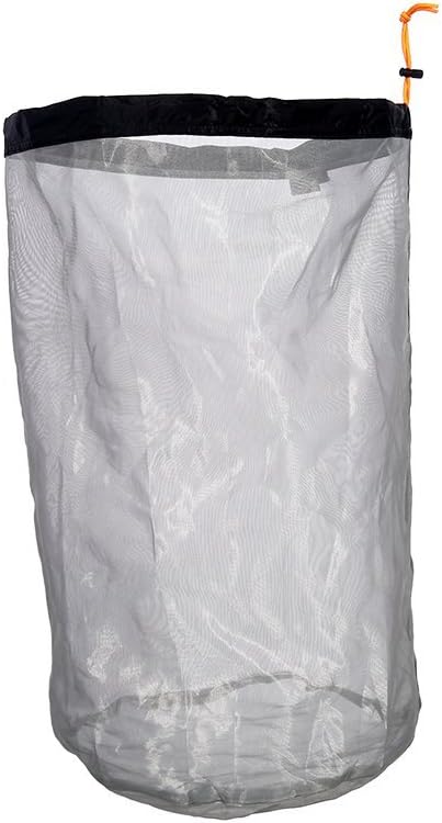 Tbest Ultralight Stuff Sacks Mesh Drawstring Storage Bag Camping Hiking Visibility Mesh Pouch 5