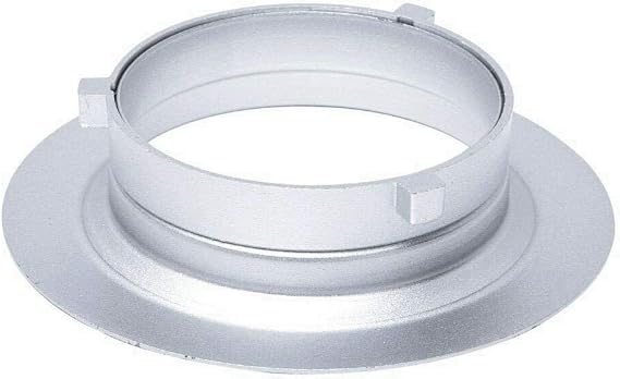 144mm / 5.7 Inch Diameter Speed Ring Adapter Flange Speedring Softbox Soft Box Compatible with Godox Strobe/Bowens S Flash Monolight