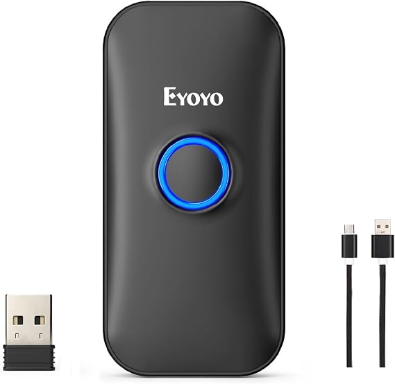 Eyoyo 1D Bluetooth Mini Barcode Scanner