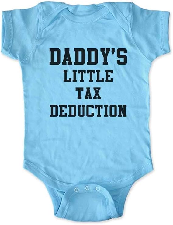 Daddy's Little Tax Deduction - Cute Funny Bodysuit Surprise