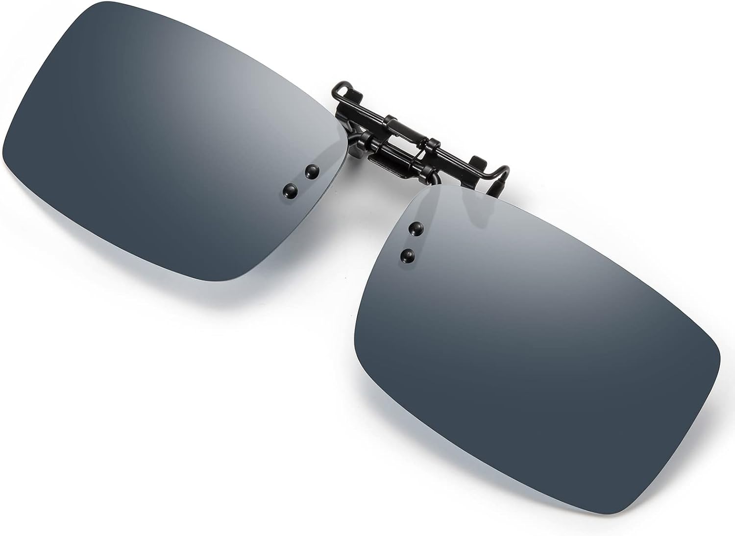 Clip On Night Driving Sunglasses for Men Women Polarized Flip Up Sunglasses Over Prescription Sunglasses Yellow