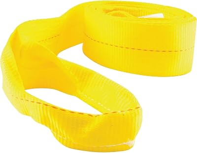 CargoBuckle F14070 Tow Strap with Loop Ends