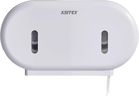 Twin Jumbo Roll Toilet Paper Dispenser Commercial,Hold 9 Two-Roll