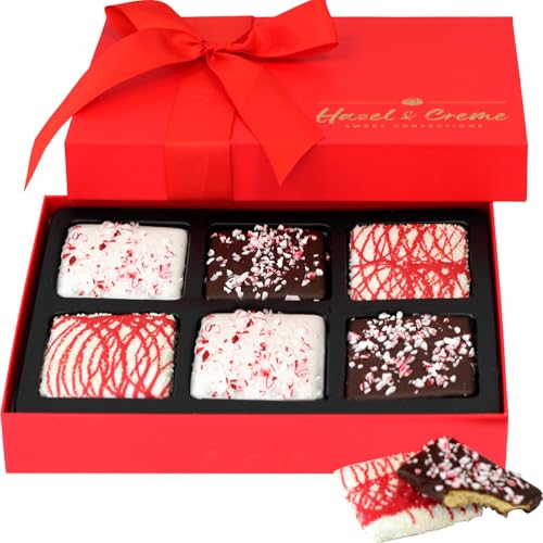 Valentines Day Chocolate Graham Gift Basket Gourmet Vegan Cookie Gift Box Birthday, Anniversary & Thank You Gifts Kosher Chocolate Treats for Men & Women