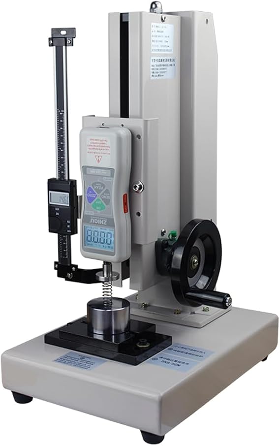 Spring Push Pull Force Gauge for Tension or Compression Testing of Springs, Range 1000N