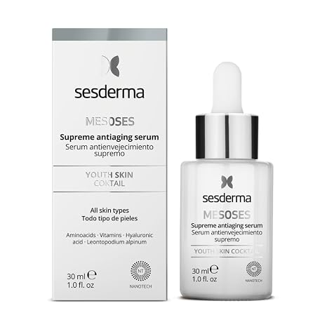 sesderma Mesoses Liposomal Serum Intensive Anti-Ageing Serum Improves the Look of Skin Young Skin Moisturising Amino Acids Delays Signs of Ageing 30 ml