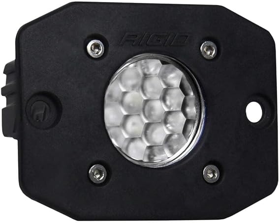 Rigid Industries 20631 Black Flush Mount (Ignite LED Diffused)