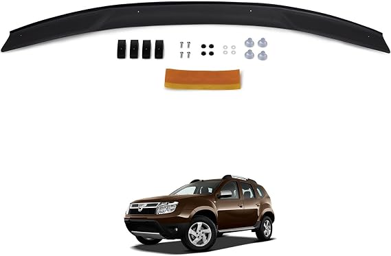 ボンネットウィンドストーンディフレクタープロテクターガード Dacia Duster 2010-2017用