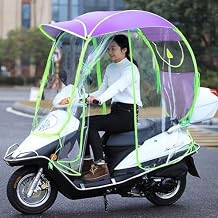 Fully Enclosed Electric Car Transparent Canopy Motorcycle Rain Cover Universal Motor Scooter Cycling Bike Sun
