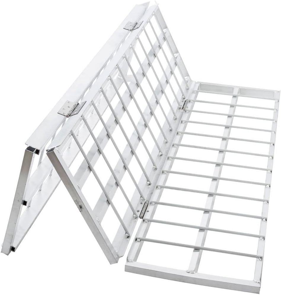 Black Widow TF-6050-1500A Aluminum 5 Folding Motorcycle Ramp