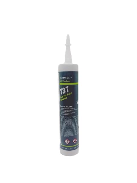Dowsil 737 Neutral Cure Sealant Silicone Clear 300 mL