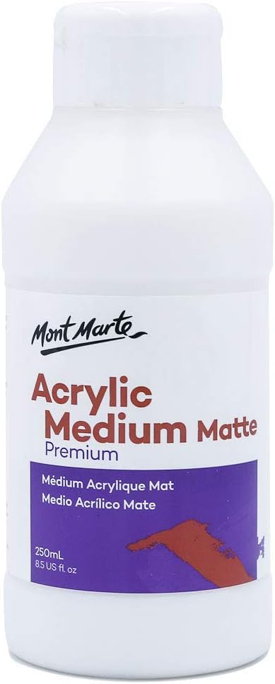 Mont Marte Acrylic Medium - Matt 250ml