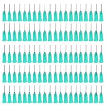 100pcs 18 Gauge 1/2" Green Blunt Dispensing Needles Syringe Needle Green