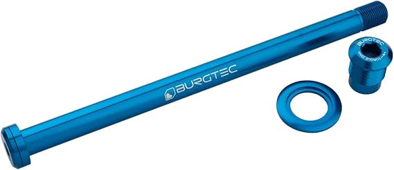Burgtec Trek 184.5mm Rear Axle - Deep Blue