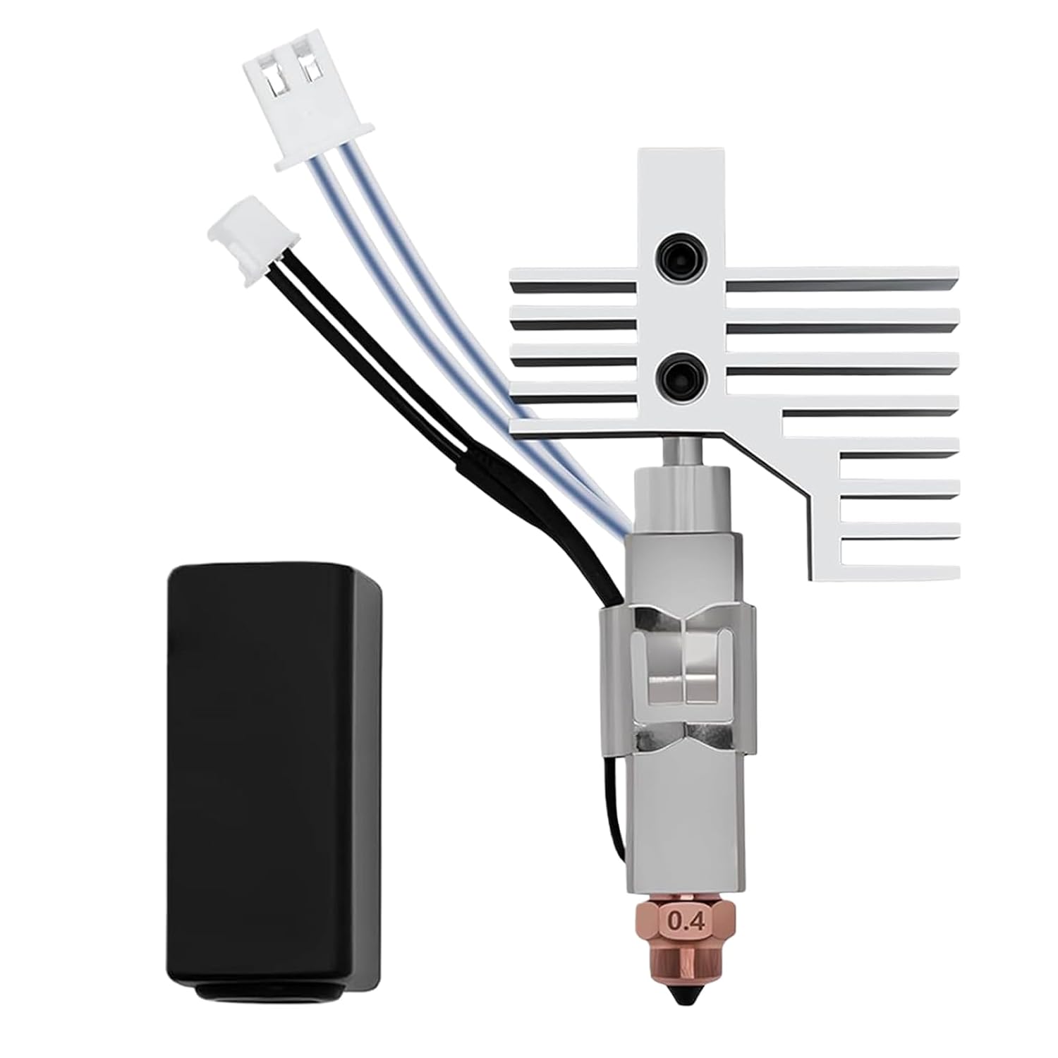 Upgrade Hotend Kit for Elegoo Centauri Carbon, High Temp Ceramic Heater Extruder Print Head with 0.4mm Nozzle & Silicone Cover