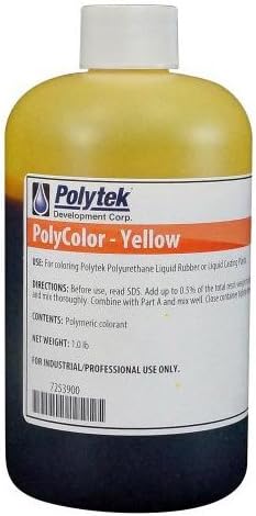 Polytek PolyColor Dye Yellow (1lb)