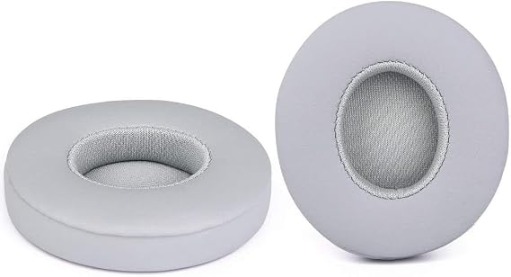 Schulzz Beats Solo 2 Wireless Solo 3 Uyumlu Kulaklık Süngeri Padi Kulaklık Pedi Gri