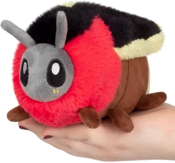 Squishable - Snugglemi Snackers Firefly - Garden Collection - 7 in - Soft Toy Collectible Stuffed Animal - Beans