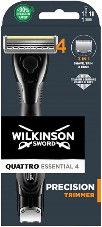 Wilkinson Sword Quattro Titanium Precision Men's Razor