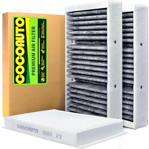 Cabin air Filter kit for GLS450 20172019, GLE400, GLE63 AMG, GLE63 AMG S, GLE43 AMG, GLC63, GLE550e 20142019, GLE450 AMG, GL450, GL550, ML550 201316, Replaces 1668300318, 1668300218