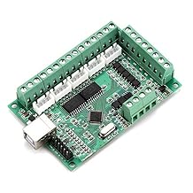 Interface Card Driver Module, 12-24V USB Interface Board CNC Motion Control Card for Laptops Tablets