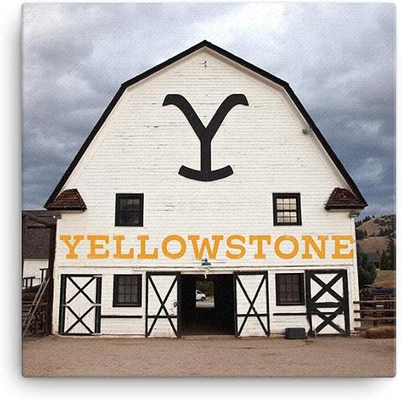 PARAMOUNT NETWORK Yellowstone Barn Canvas