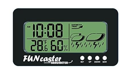 FUNcaster Barometer Ambient Weather Clock