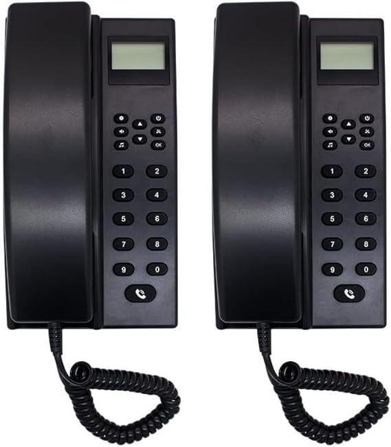 Wireless Intercom System,Telephone Intercom,Two Way Communication Home Intercom System,Calling Intercom Secure Interphone Handsets Over 3280 Feet Range for Warehouse Office Villa Home