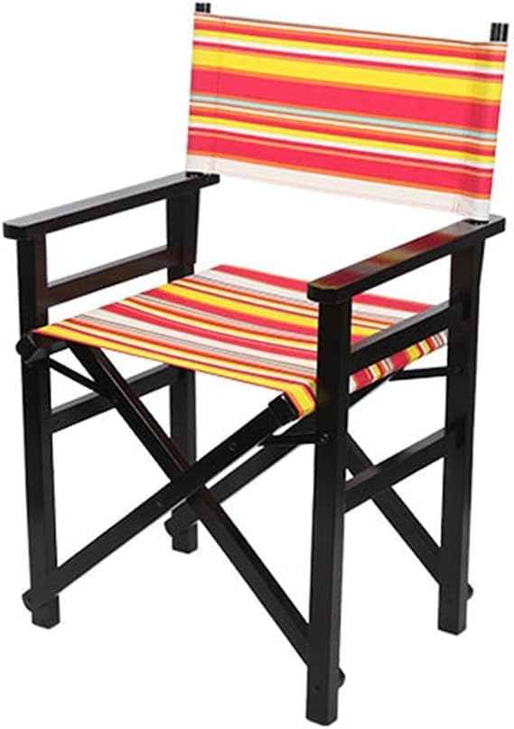 Besttoolifes Canvas Directors Chair Replacement Cover Outdoor Garden Patio Deck Furniture Seat Back Covers for Beach Camping Lawn(Multi-Color)
