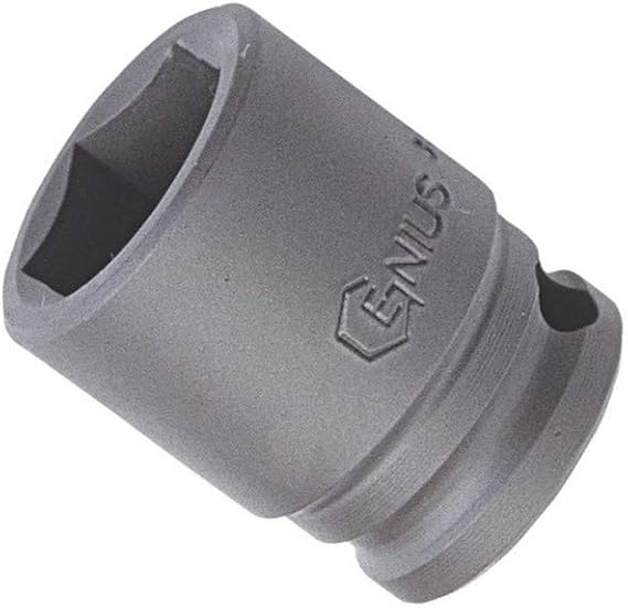 Genius Tools 1/2" Dr. 39mm Cr-Mo Impact Socket - 444039
