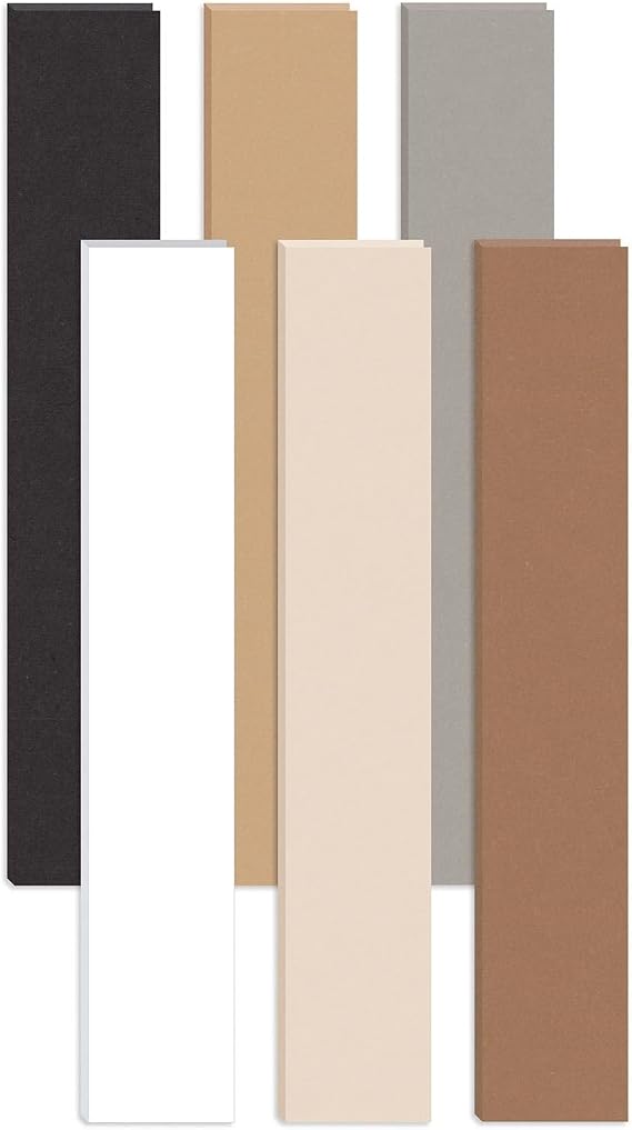 We R Makers Thermal Binding Device Accessories - Binding Spines Basic - 6 Paper Binding Spines for Thermal Book Binding Machine - for Book Binding by Journals & Planners