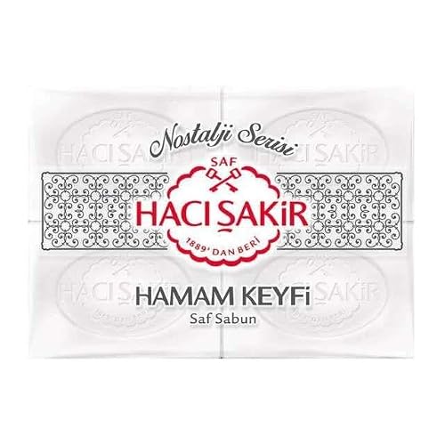 Hacı Şakir Hamam Enjoyment Pure Soap 200 gr x 4 Pieces