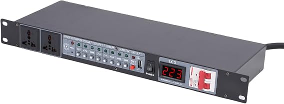 10 Channel Power Sequence Controller for Stage Audio
