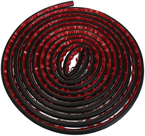 EsportsMJJ 5M Small D Shape Car Truck Motor Door Hollow Rubber Seal Weather Strip 10x7.5mm
