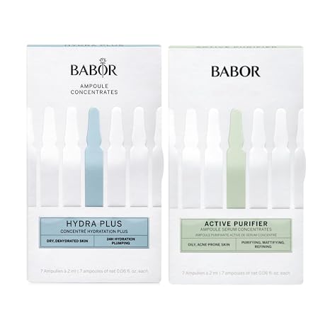 BABOR Hydra Plus & Active Purifier Ampoule Concentrate Bundle