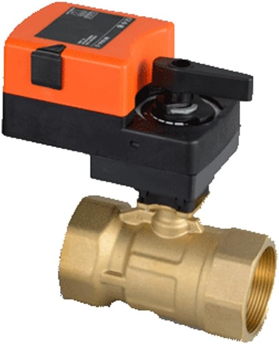 Control Valve 2 Way 1-1/2" 24VDC/AC On/Off Proportional Modulating Motorized Electric Ball Valve (1-1/2'')