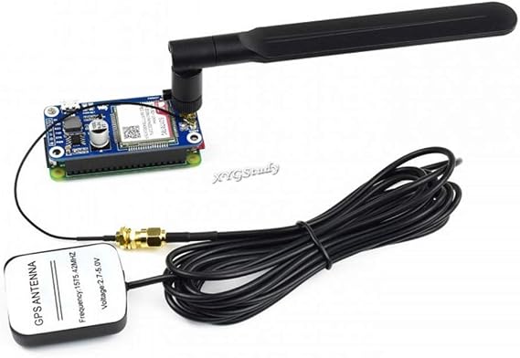 NB-IoT Cat-M GPRS GNSS 2G HAT Based on SIM7070G for Raspberry Pi 4 3 Zero WH Support Global Band with GNSS Positioning Low Power Narrow Band Cellular Wireless Communication LTE GPRS Module @XYGStudy