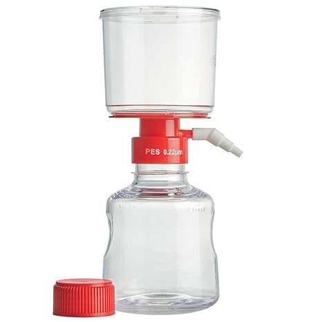 Diamond PureFlow Vacuum Filter System, 500mL, PES Membrane, 0.22m Porosity, STERILE, Individually Wrapped, 12/Case
